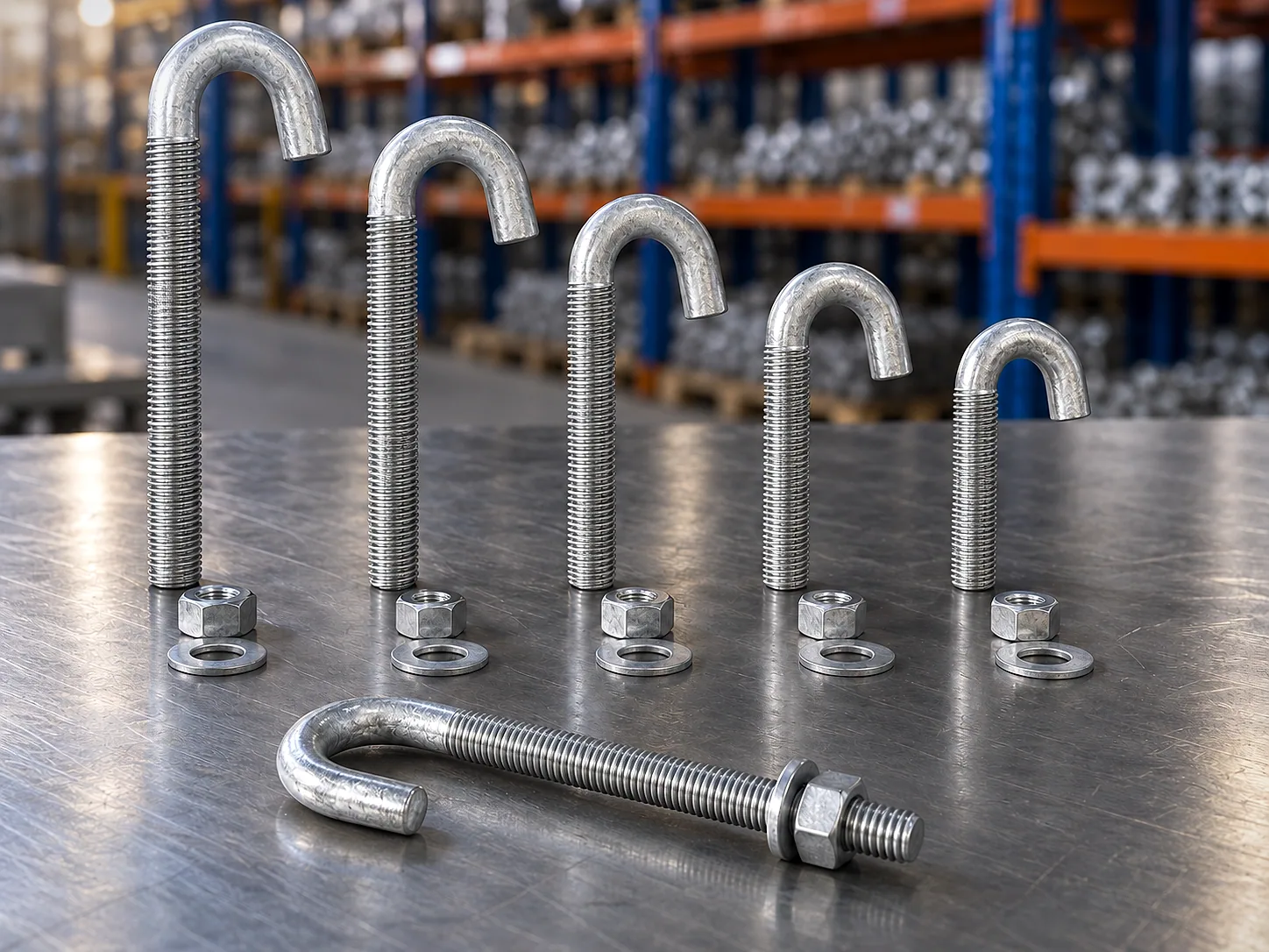 J-bolt (J-hook)